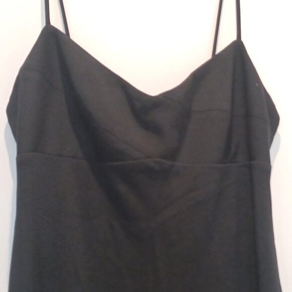BCBG Long black dress with straps - Picture 4 of 5